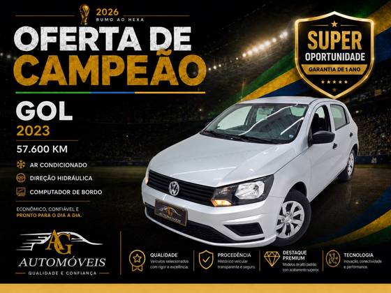 VOLKSWAGEN GOL 1.0 12V MPI TOTALFLEX 4P MANUAL VOLKSWAGEN GOL 1.0 12V MPI TOTALFLEX 4P MANUAL